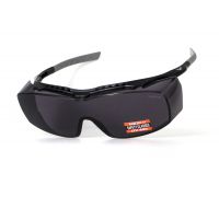 Очки защитные открытые Global Vision Eyesolates (black) серые