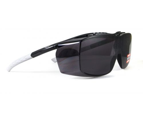 Очки защитные открытые Global Vision Eyesolates (black) серые Очки защитные открытые Global Vision Eyesolates (black) серые