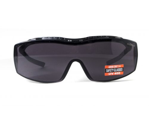 Очки защитные открытые Global Vision Eyesolates (black) серые Очки защитные открытые Global Vision Eyesolates (black) серые