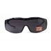 Очки защитные открытые Global Vision Eyesolates (black) серые