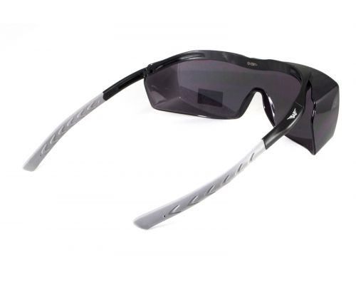 Очки защитные открытые Global Vision Eyesolates (black) серые Очки защитные открытые Global Vision Eyesolates (black) серые