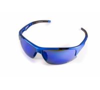Очки защитные открытые Global Vision Friday (G-Tech™ blue) синие зеркальные