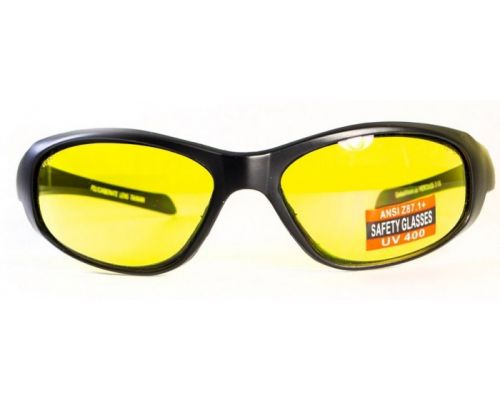 Очки защитные открытые Global Vision Hercules-2 (yellow) желтые Очки защитные открытые Global Vision Hercules-2 (yellow) желтые