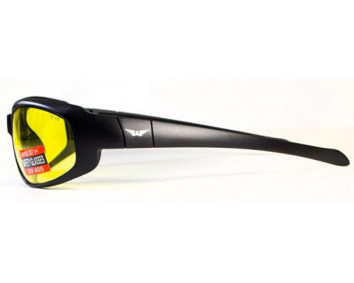 Очки защитные открытые Global Vision Hercules-2 (yellow) желтые Очки защитные открытые Global Vision Hercules-2 (yellow) желтые