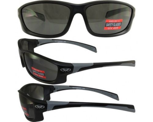 Очки защитные открытые Global Vision Hercules-5 (gray) серые Очки защитные открытые Global Vision Hercules-5 (gray) серые