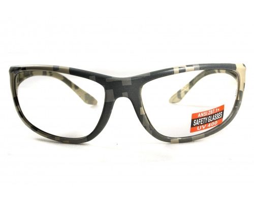 Очки защитные открытые Global Vision Hercules-6 Digital Camo (clear) прозрачные Очки защитные открытые Global Vision Hercules-6 Digital Camo (clear) прозрачные
