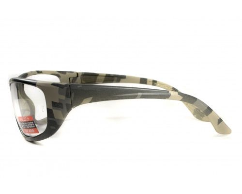 Очки защитные открытые Global Vision Hercules-6 Digital Camo (clear) прозрачные Очки защитные открытые Global Vision Hercules-6 Digital Camo (clear) прозрачные
