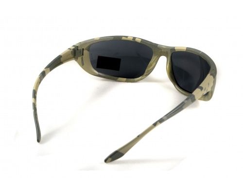 Окуляри захисні Global Vision Hercules-6 Digital Camo (gray) чорні в камуфльованій оправі Окуляри захисні Global Vision Hercules-6 Digital Camo (gray) чорні в камуфльованій оправі