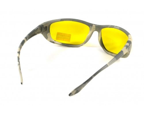 Очки защитные открытые Global Vision Hercules-6 Digital Camo (yellow) желтые Очки защитные открытые Global Vision Hercules-6 Digital Camo (yellow) желтые