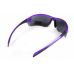 Окуляри захисні Global Vision Hercules-7 Purple (silver mirror) дзеркальні чорні у фіолетовій оправі
