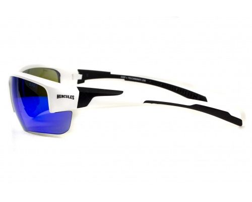 Очки защитные открытые Global Vision Hercules-7 White (G-Tech™ blue) синие зеркальные Очки защитные открытые Global Vision Hercules-7 White (G-Tech™ blue) синие зеркальные