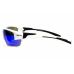 Очки защитные открытые Global Vision Hercules-7 White (G-Tech™ blue) синие зеркальные