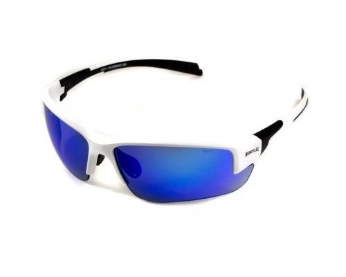 Очки защитные открытые Global Vision Hercules-7 White (G-Tech™ blue) синие зеркальные Очки защитные открытые Global Vision Hercules-7 White (G-Tech™ blue) синие зеркальные
