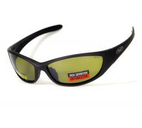 Очки защитные открытые Global Vision Hole-in-One HD (green) зелений