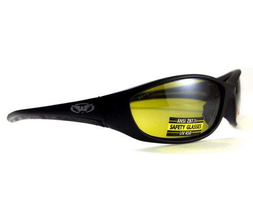 Очки защитные открытые Global Vision Hole-in-One HD (green) зелений Очки защитные открытые Global Vision Hole-in-One HD (green) зелений