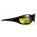 Очки защитные открытые Global Vision Hole-in-One HD (green) зелений