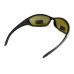Очки защитные открытые Global Vision Hole-in-One HD (green) зелений