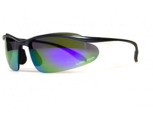 Очки защитные открытые Global Vision HollyWood (G-Tech™ purple) зеркальные фиолетовые Очки защитные открытые Global Vision HollyWood (G-Tech™ purple) зеркальные фиолетовые