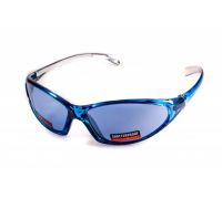 Очки защитные открытые Global Vision Lisa (infinity blue) голубые