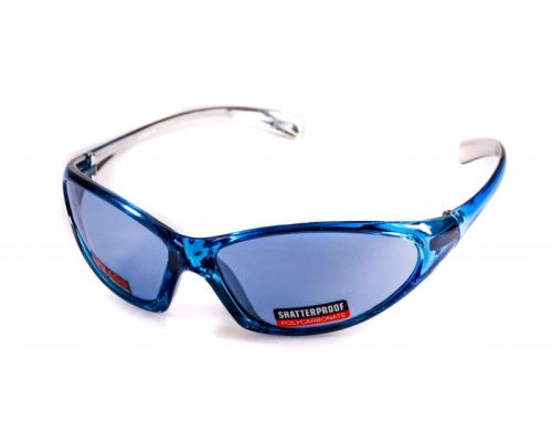 Очки защитные открытые Global Vision Lisa (infinity blue) голубые Очки защитные открытые Global Vision Lisa (infinity blue) голубые