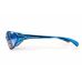 Очки защитные открытые Global Vision Lisa (infinity blue) голубые