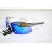 Очки защитные открытые Global Vision Target (G-Tech™ blue) синие зеркальные