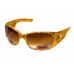 Очки защитные открытые Global Vision Tiger Jazz (gradient brown) коричневые с градиентом