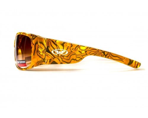 Очки защитные открытые Global Vision Tiger Jazz (gradient brown) коричневые с градиентом Очки защитные открытые Global Vision Tiger Jazz (gradient brown) коричневые с градиентом