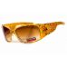 Очки защитные открытые Global Vision Tiger Jazz (gradient brown) коричневые с градиентом