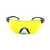 Очки защитные открытые Global Vision Weaver (yellow) желтые