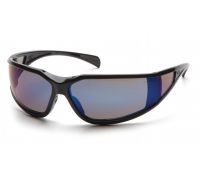 Очки защитные открытые Pyramex Exeter (blue mirror) Anti-Fog, синие зеркальные