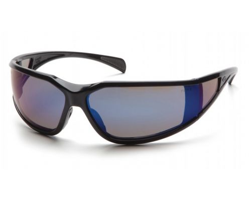 Очки защитные открытые Pyramex Exeter (blue mirror) Anti-Fog, синие зеркальные Очки защитные открытые Pyramex Exeter (blue mirror) Anti-Fog, синие зеркальные