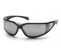 Очки защитные открытые Pyramex Exeter (silver mirror) Anti-Fog, зеркальные серые