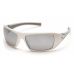 Очки защитные открытые Pyramex Goliath White (silver mirror) зеркальные серые