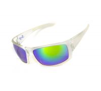 Окуляри захисні Swag Chill'n (G-Tech™ green), дзеркальні синьо-зелені