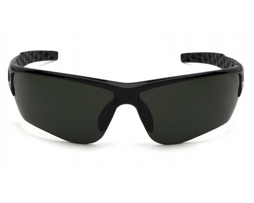 Окуляри захисні Venture Gear Atwater (forest gray) Anti-Fog, чорно-зелені в сріблястій оправі Окуляри захисні Venture Gear Atwater (forest gray) Anti-Fog, чорно-зелені в сріблястій оправі