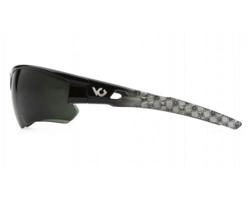 Окуляри захисні Venture Gear Atwater (forest gray) Anti-Fog, чорно-зелені в сріблястій оправі Окуляри захисні Venture Gear Atwater (forest gray) Anti-Fog, чорно-зелені в сріблястій оправі