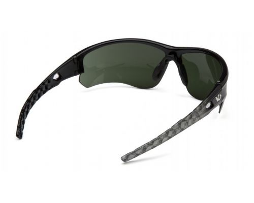 Окуляри захисні Venture Gear Atwater (forest gray) Anti-Fog, чорно-зелені в сріблястій оправі Окуляри захисні Venture Gear Atwater (forest gray) Anti-Fog, чорно-зелені в сріблястій оправі