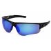 Окуляри захисні Venture Gear Atwater (ice blue mirror) Anti-Fog, дзеркальні сині в сріблястій оправі