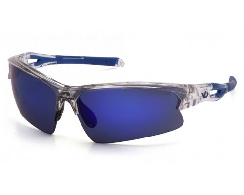 Окуляри захисні Venture Gear MontEagle Crystal (ice blue mirror) Anti-Fog, дзеркальні сині в прозорій оправі Окуляри захисні Venture Gear MontEagle Crystal (ice blue mirror) Anti-Fog, дзеркальні сині в прозорій оправі