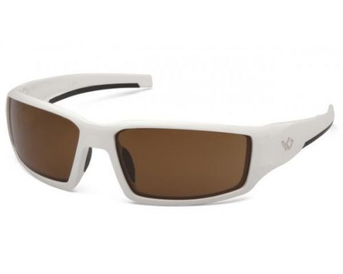 Окуляри захисні Venture Gear Pagosa White (bronze) Anti-Fog, коричневі в білій оправі Окуляри захисні Venture Gear Pagosa White (bronze) Anti-Fog, коричневі в білій оправі