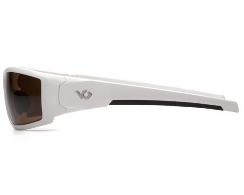 Окуляри захисні Venture Gear Pagosa White (bronze) Anti-Fog, коричневі в білій оправі Окуляри захисні Venture Gear Pagosa White (bronze) Anti-Fog, коричневі в білій оправі