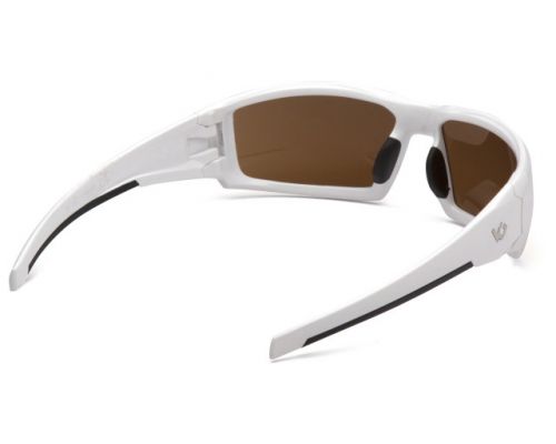 Окуляри захисні Venture Gear Pagosa White (bronze) Anti-Fog, коричневі в білій оправі Окуляри захисні Venture Gear Pagosa White (bronze) Anti-Fog, коричневі в білій оправі
