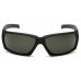 Очки защитные открытые Venture Gear Tactical OverWatch Black (forest gray) Anti-Fog, чёрно-зелёные в чёрной оправеві