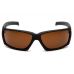 Очки защитные открытые Venture Gear Tactical OverWatch (bronze) Anti-Fog, коричневые