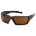 Окуляри захисні Venture Gear Tactical OverWatch Green (bronze) Anti-Fog, коричневі в камуфльованій оправі