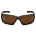 Окуляри захисні Venture Gear Tactical OverWatch Green (bronze) Anti-Fog, коричневі в камуфльованій оправі