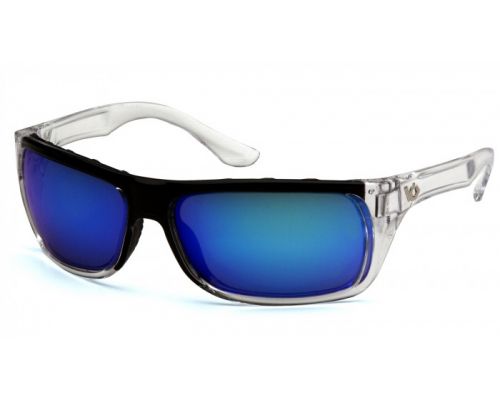 Окуляри захисні Venture Gear Vallejo Crystal (ice blue mirror) Аnti-Fog, дзеркальні сині в прозорій оправі *** Окуляри захисні Venture Gear Vallejo Crystal (ice blue mirror) Аnti-Fog, дзеркальні сині в прозорій оправі ***