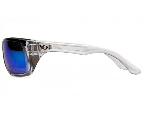Окуляри захисні Venture Gear Vallejo Crystal (ice blue mirror) Аnti-Fog, дзеркальні сині в прозорій оправі *** Окуляри захисні Venture Gear Vallejo Crystal (ice blue mirror) Аnti-Fog, дзеркальні сині в прозорій оправі ***