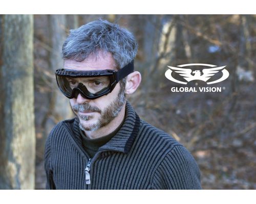 Очки защитные с уплотнителем Global Vision Ballistech-1 (clear) Anti-Fog, прозрачные Очки защитные с уплотнителем Global Vision Ballistech-1 (clear) Anti-Fog, прозрачные